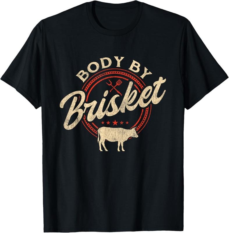 100% Cotton Body By Brisket - Pitmaster BBQ Lover Smoker Grilling T-Shirt Hoodie, Sweatshirt | HypeDripTees.com