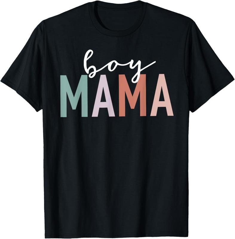 100% Cotton Boy Mama Gifts For Mother Mom Of Boys Leopard Print T-Shirt Hoodie, Sweatshirt | HypeDripTees.com