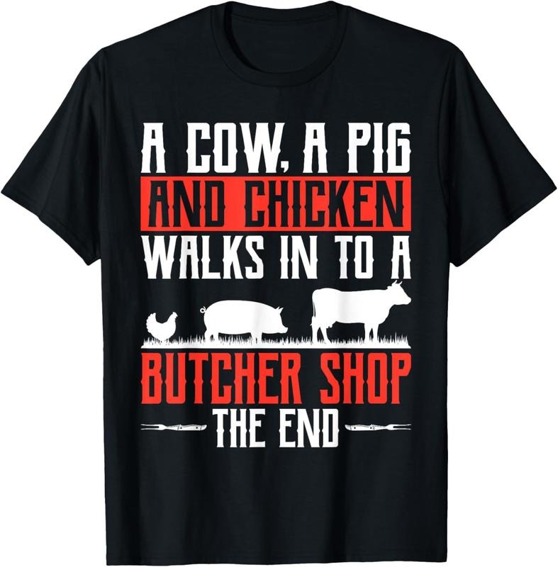 100% Cotton Butcher For Men Meat Cutter Cutting Meat Market Butcher Shop T-Shirt Hoodie, Sweatshirt | HypeDripTees.com