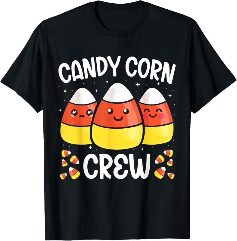 100% Cotton Candy Corn Crew Halloween Costume Men Women Friends T-Shirt Hoodie, Sweatshirt | HypeDripTees.com