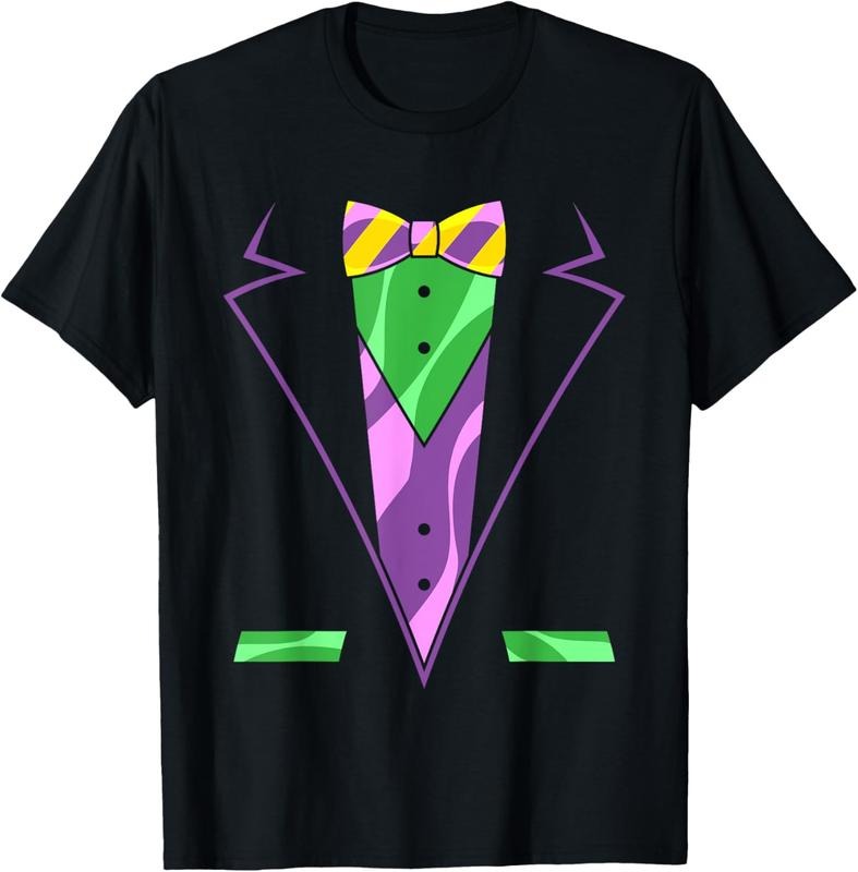 100% Cotton Carnival Masquerade Tuxedo Men Gift Parade Mardi Gras T-Shirt Hoodie, Sweatshirt | HypeDripTees.com
