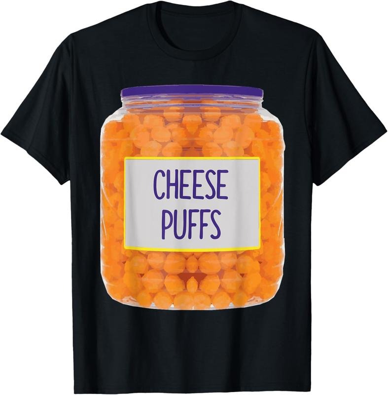 100% Cotton Cheese Puffs Snacks Cheese Balls T-Shirt Hoodie, Sweatshirt | HypeDripTees.com