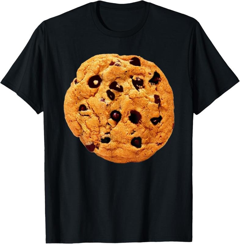 100% Cotton Chocolate Chip Cookie Costume Shirt Last Minute Lazy Party T-Shirt Hoodie, Sweatshirt | HypeDripTees.com