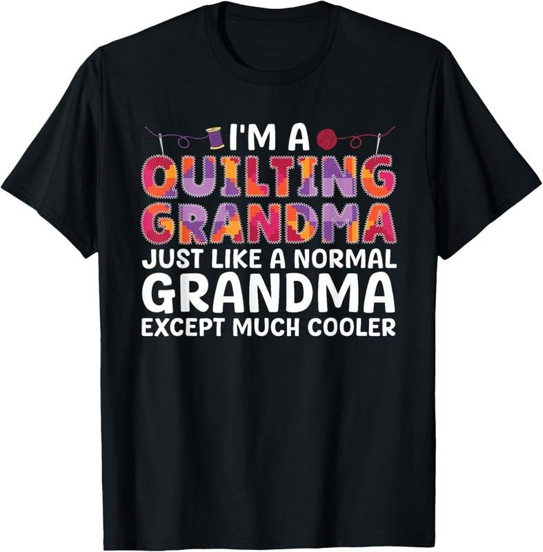 100% Cotton Cool Quilting Design For Women Grandma Quilt Sewing Quilter T-Shirt Hoodie, Sweatshirt | HypeDripTees.com