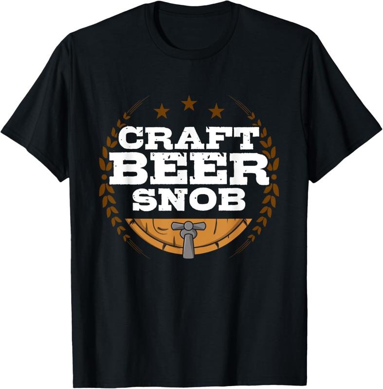 100% Cotton Craft Beer Snob Funny Craft Beer T-Shirt Hoodie, Sweatshirt | HypeDripTees.com