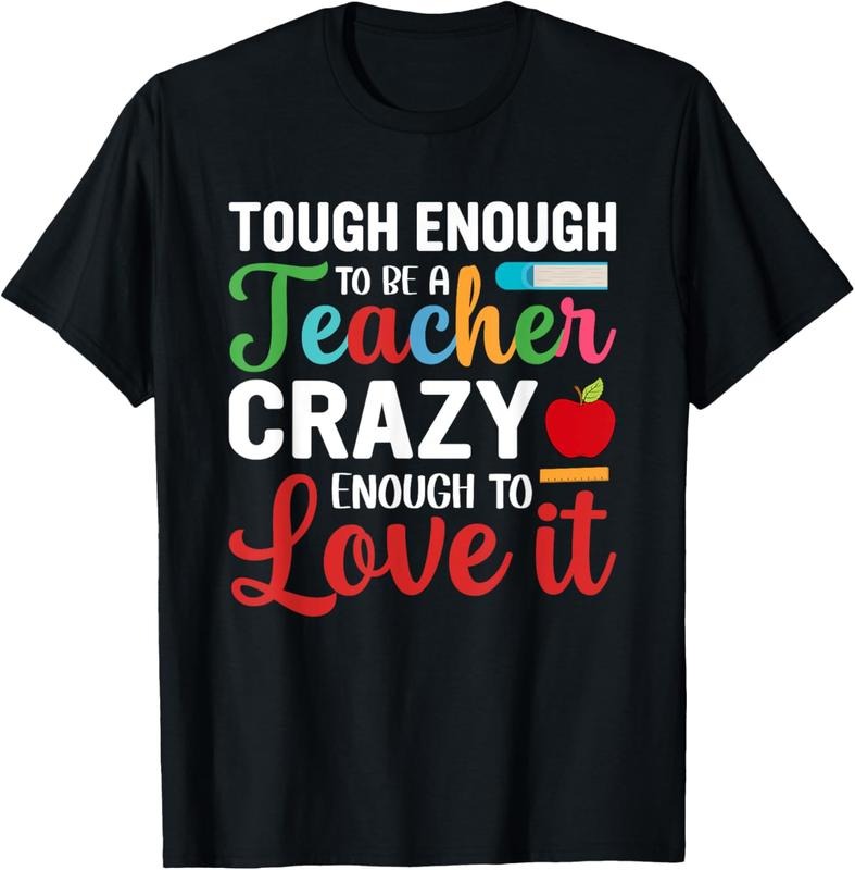 100% Cotton Crazy Teacher Men Women Funny School Teachers T-Shirt Hoodie, Sweatshirt | HypeDripTees.com