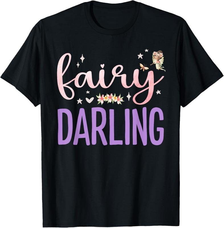 100% Cotton Darling Magical Floral Niece Fairy Birthday Fairytale Family T-Shirt Hoodie, Sweatshirt | HypeDripTees.com