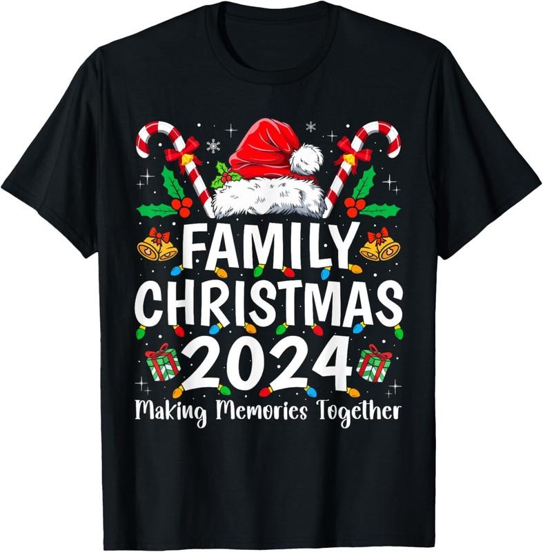 100% Cotton Family Christmas 2024 Matching Squad Santa Elf Funny Xmas T-Shirt Hoodie, Sweatshirt | HypeDripTees.com