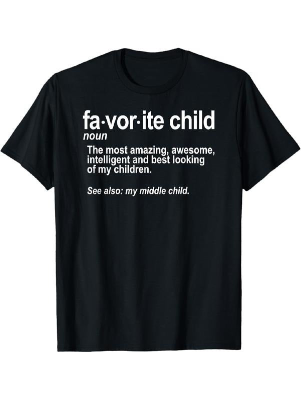 [100% Cotton]Favorite   Definition - Funny Mom and Dad Middle   T-Shirt Hoodie, Sweatshirt | HypeDripTees.com