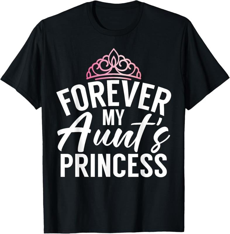 100% Cotton Forever my Aunts Princess Niece T-Shirt Hoodie, Sweatshirt | HypeDripTees.com