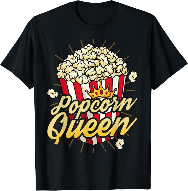 100% Cotton Funny Popcorn Lover Gift Movie Night Cinema Lover T-Shirt Hoodie, Sweatshirt | HypeDripTees.com