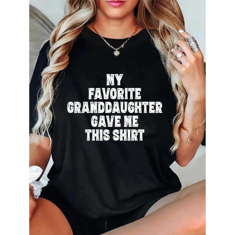100% Cotton Grandpa and Grandma Funny Shirt from Granddaughter T-Shirt Hoodie, Sweatshirt | HypeDripTees.com