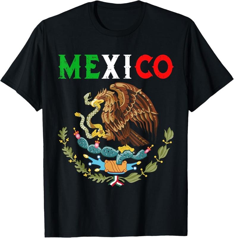 100% Cotton Independence Mexican Day Mexico Eagle Mexico Viva Mexico T-Shirt Hoodie, Sweatshirt | HypeDripTees.com