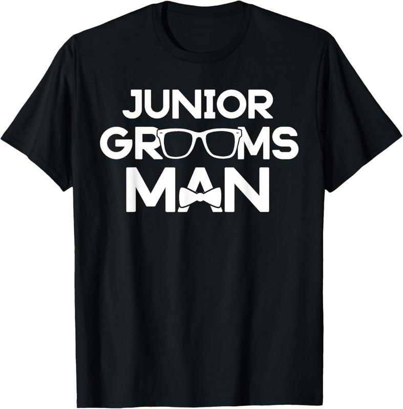 100% Cotton Junior Groomsman Wedding Party Gift T-Shirt Hoodie, Sweatshirt | HypeDripTees.com
