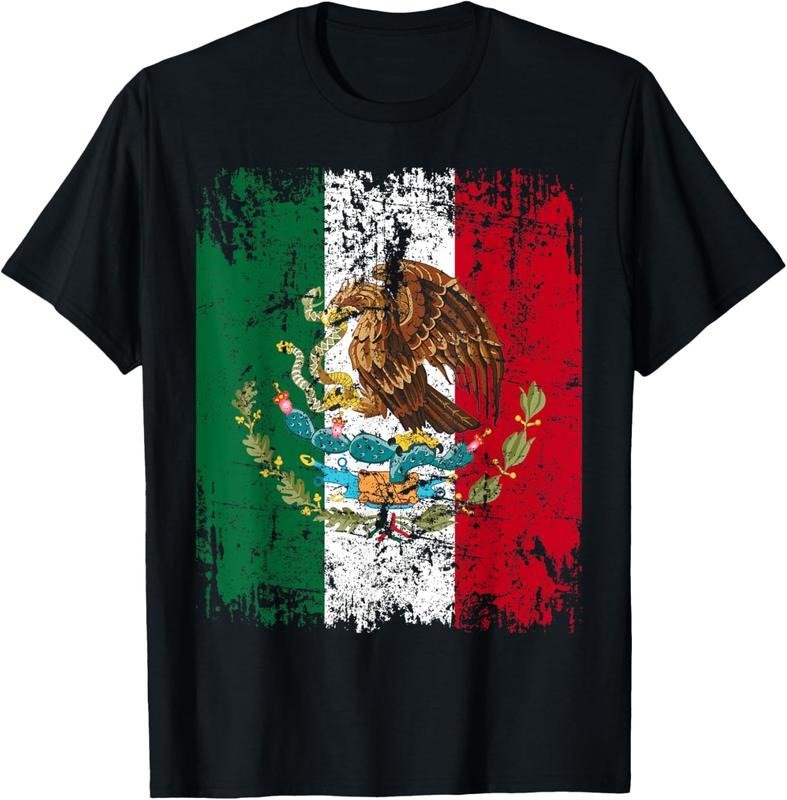 100% Cotton MEXICO Flag Vintage | Men Women  | MEXICO T-Shirt Hoodie, Sweatshirt | HypeDripTees.com