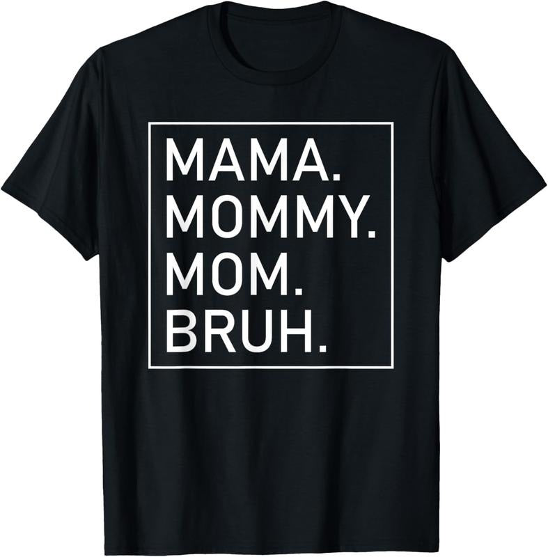 100% Cotton Mama Mommy Mom Bruh Women's Mama T-Shirt Hoodie, Sweatshirt | HypeDripTees.com