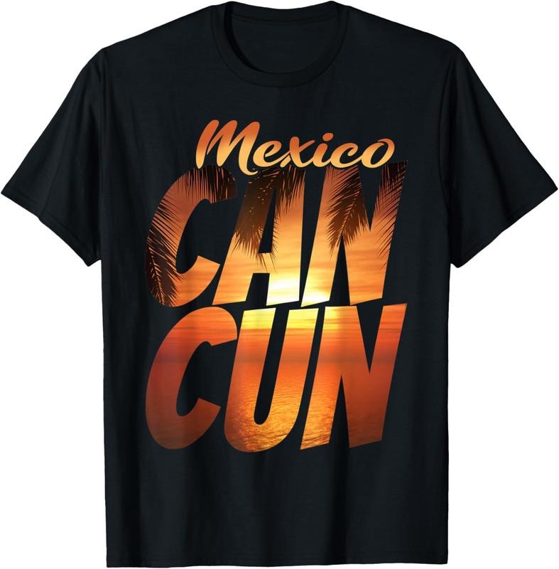 100% Cotton Mexico Vacation Souvenir Summer CANCUN T-Shirt Hoodie, Sweatshirt | HypeDripTees.com
