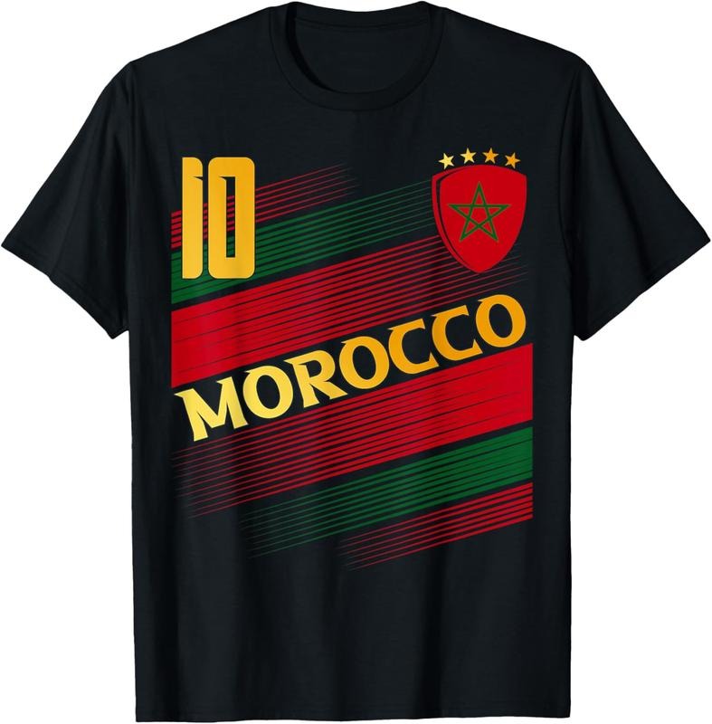 100% Cotton Morocco Flag Moroccan Pride Lovers T-Shirt Hoodie, Sweatshirt | HypeDripTees.com