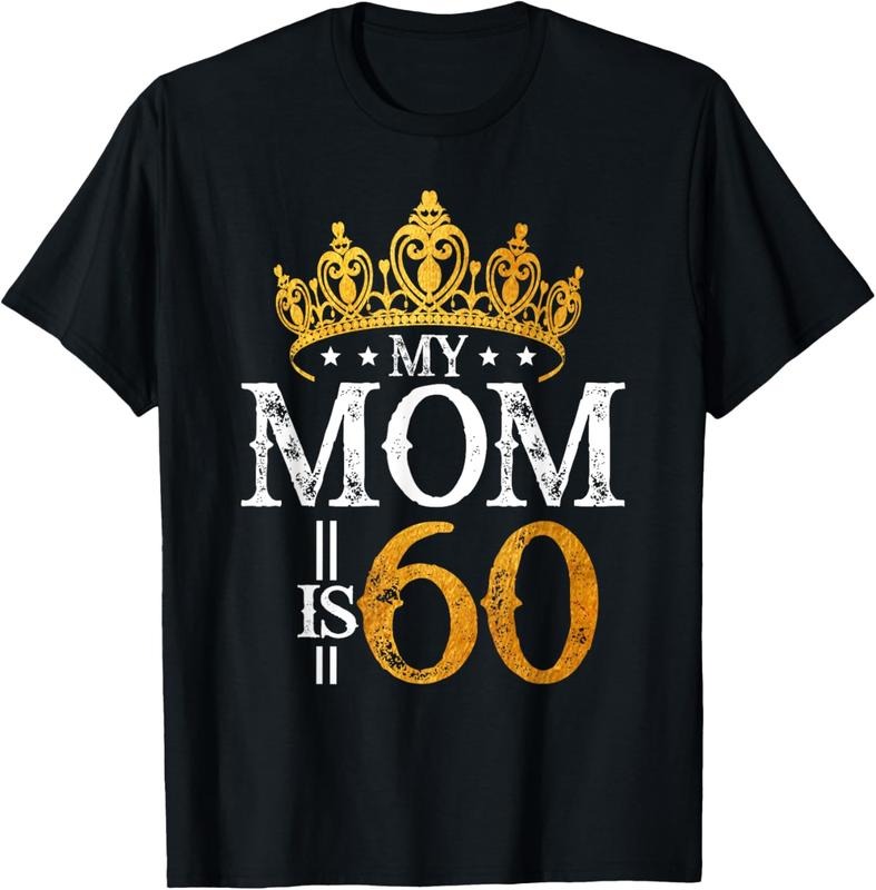 [100% Cotton]My Mom Is 60 Years  Shirt 1962 60th Birthday For Mom T-Shirt Hoodie, Sweatshirt | HypeDripTees.com