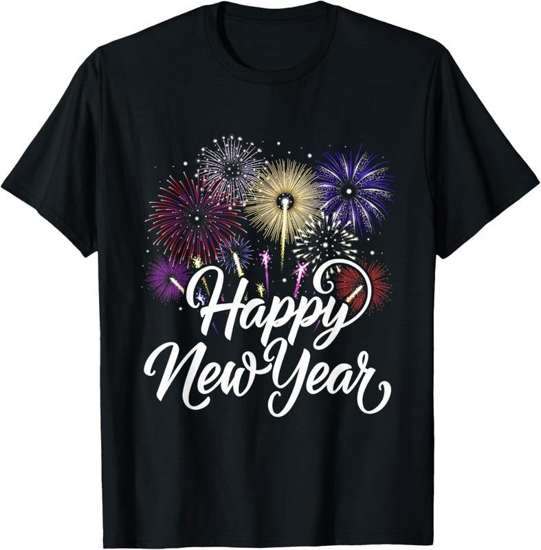 100% Cotton New Years Eve Party Supplies NYE 2025 Happy New Year T-Shirt Hoodie, Sweatshirt | HypeDripTees.com
