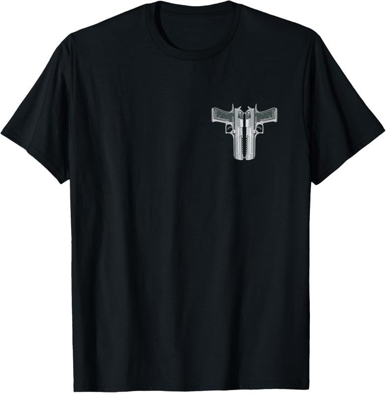 100% Cotton Pro Gun Owner - Gun Rights - Simple Clean Guns Graphic T-Shirt