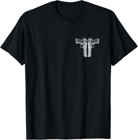 100% Cotton Pro Gun Owner - Gun Rights - Simple Clean Guns Graphic T-Shirt