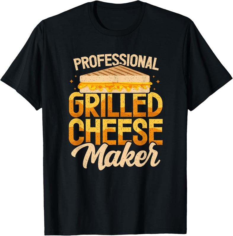 100% Cotton Professional Grilled Cheese Maker Cheesemonger Cheesemaking T-Shirt Hoodie, Sweatshirt | HypeDripTees.com