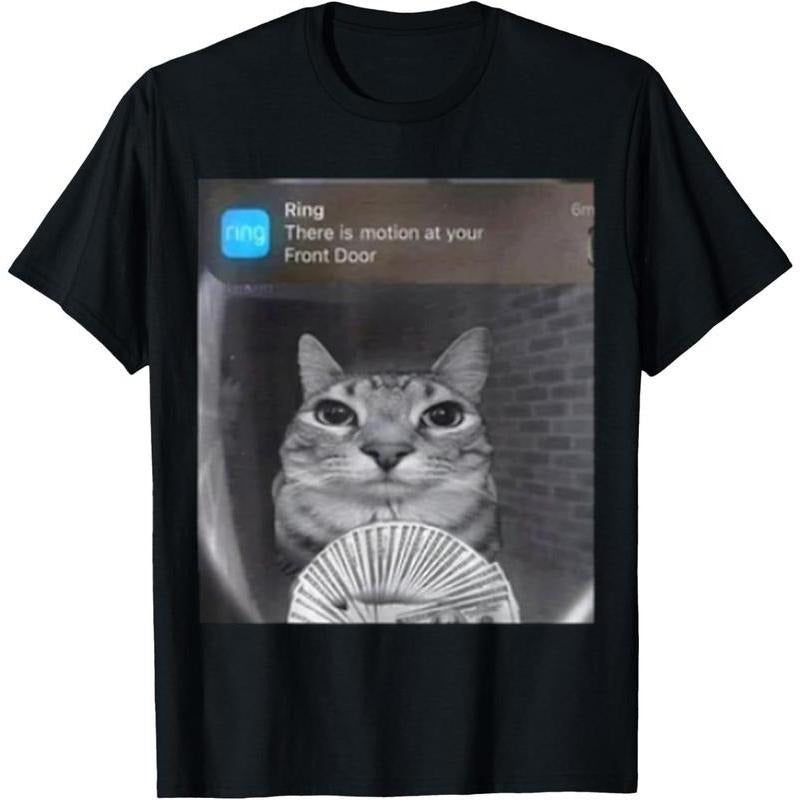 100% Cotton Ring Cat with Motion Meme T-Shirt style 02 Hoodie, Sweatshirt | HypeDripTees.com