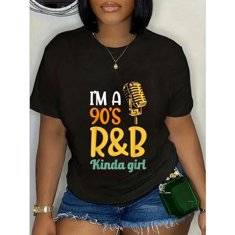 100% Cotton Rnb Hip Hop Soul Music Clothing I'm A 90's R&B Kinda Girl T-Shirt style 02 Hoodie, Sweatshirt | HypeDripTees.com