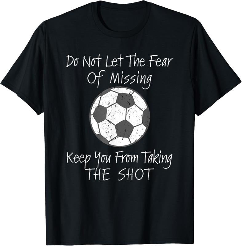 100% Cotton Soccer Inspirational Quote For Soccer Soccer Game T-Shirt Hoodie, Sweatshirt | HypeDripTees.com