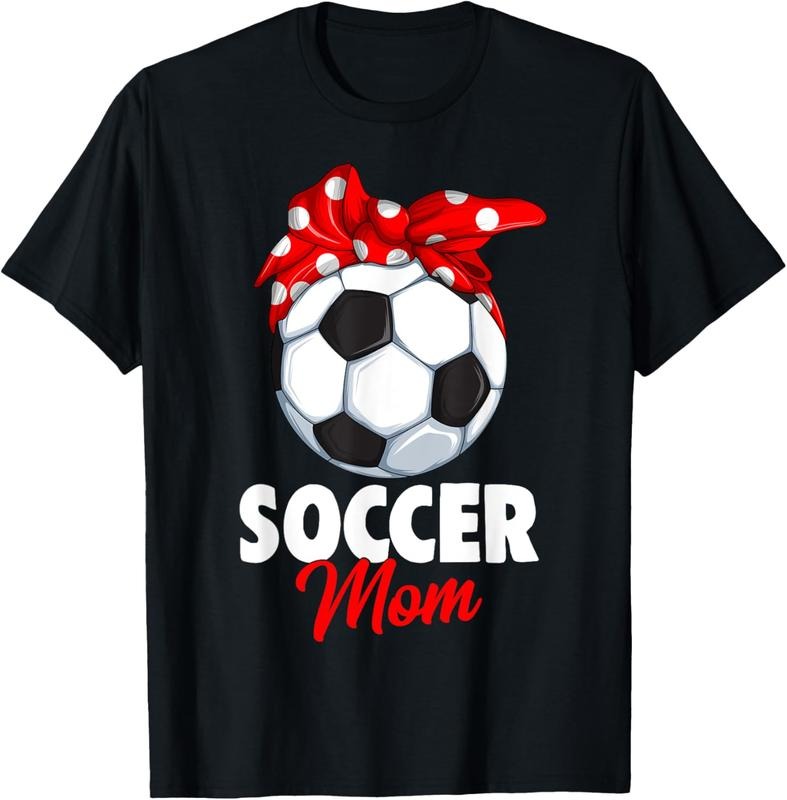 100% Cotton Soccer Mom Women T-Shirt Hoodie, Sweatshirt | HypeDripTees.com