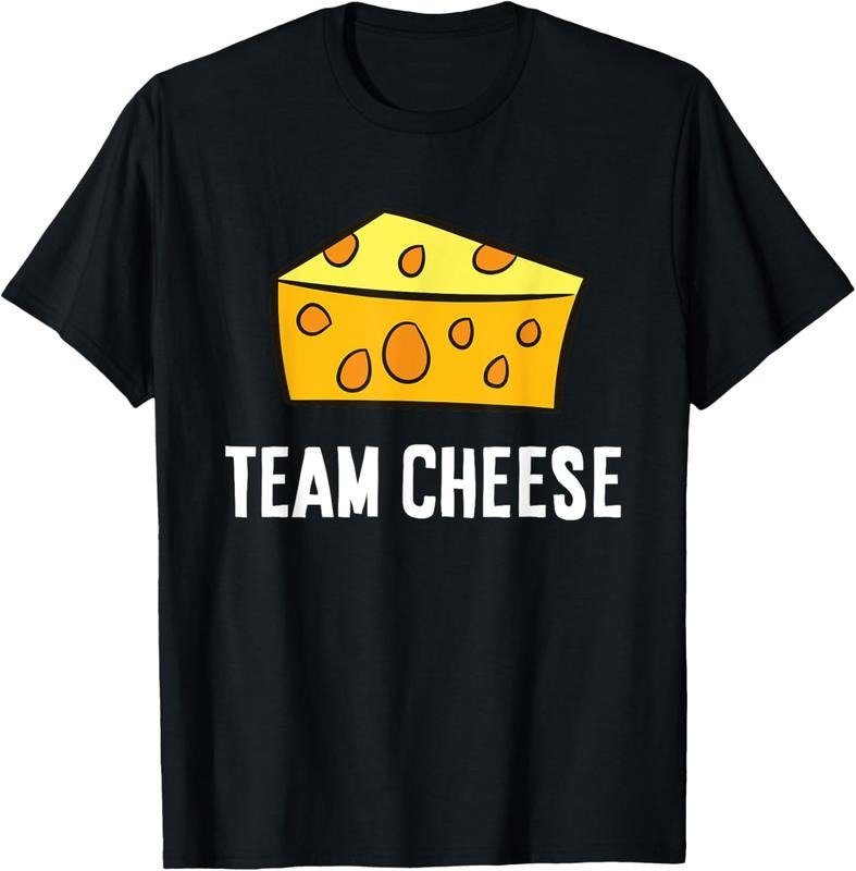 100% Cotton Team Cheese Funny Cheese Lover T-Shirt Hoodie, Sweatshirt | HypeDripTees.com