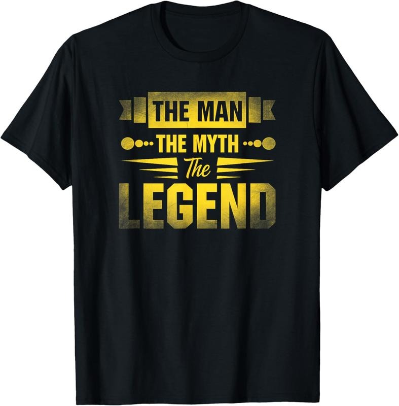 100% Cotton The Man the Myth the Legend T-Shirt Hoodie, Sweatshirt | HypeDripTees.com