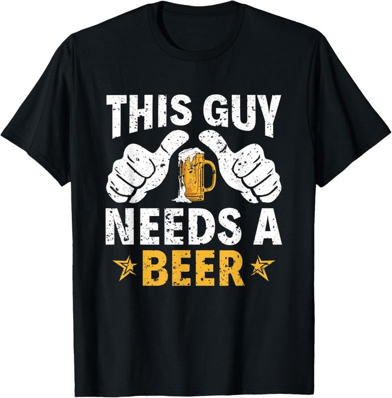 100% Cotton This Type Needs a Beer Funny Beer Drinker T-Shirt Hoodie, Sweatshirt | HypeDripTees.com