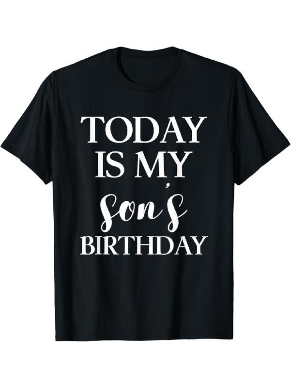 [100% Cotton]Today is My Son's Birthday Party T Shirt for Parents Mom Dad T-Shirt Hoodie, Sweatshirt | HypeDripTees.com
