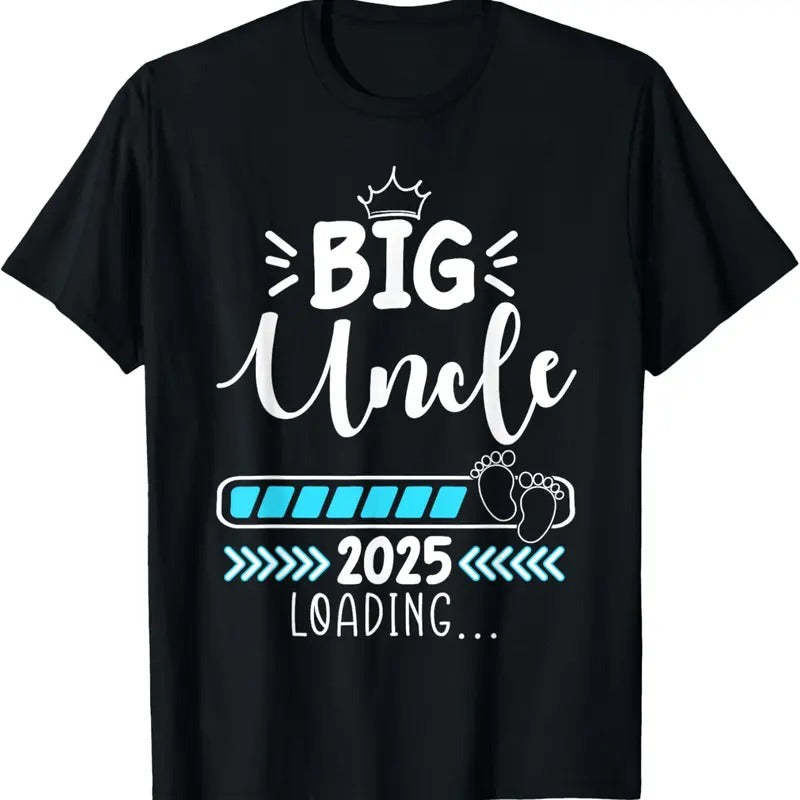 100% Cotton Uncle 2025 Loading Uncle  Announcement 2025 T-Shirt Hoodie, Sweatshirt | HypeDripTees.com