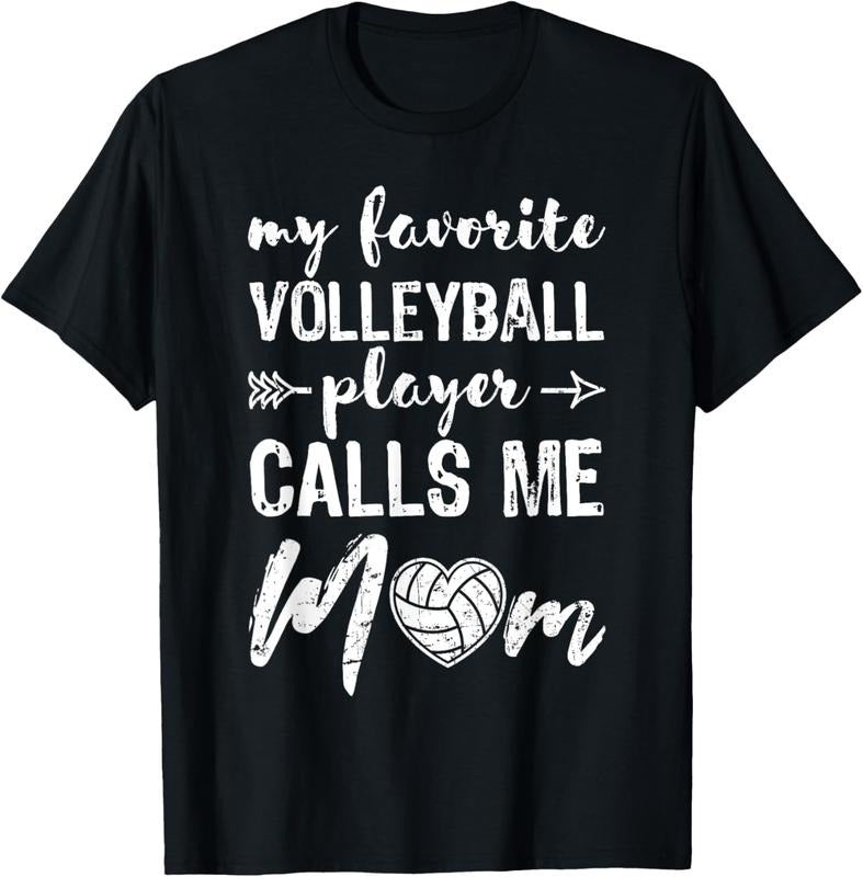100% Cotton Volleyball Mom Volleyball-Player Volleyball Ball Gift T-Shirt Hoodie, Sweatshirt | HypeDripTees.com