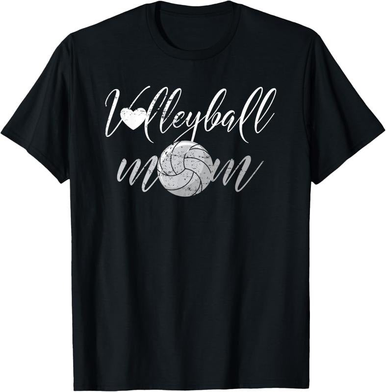 100% Cotton Volleyball Mom Volleyballer Mother's Day T-Shirt Hoodie, Sweatshirt | HypeDripTees.com