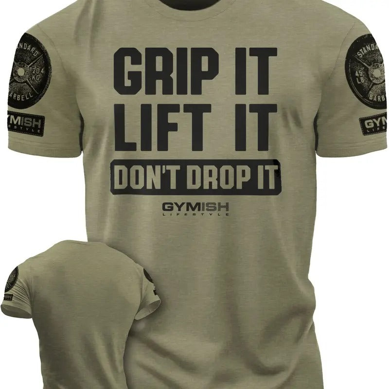 108. Grip It Funny Motivational Workout Gym T-Shirt for Men Hoodie, Sweatshirt | HypeDripTees.com