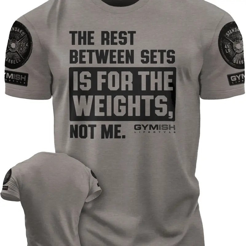 109. Rest Between Sets Funny Motivational Workout Gym T-Shirt for Men Hoodie, Sweatshirt | HypeDripTees.com