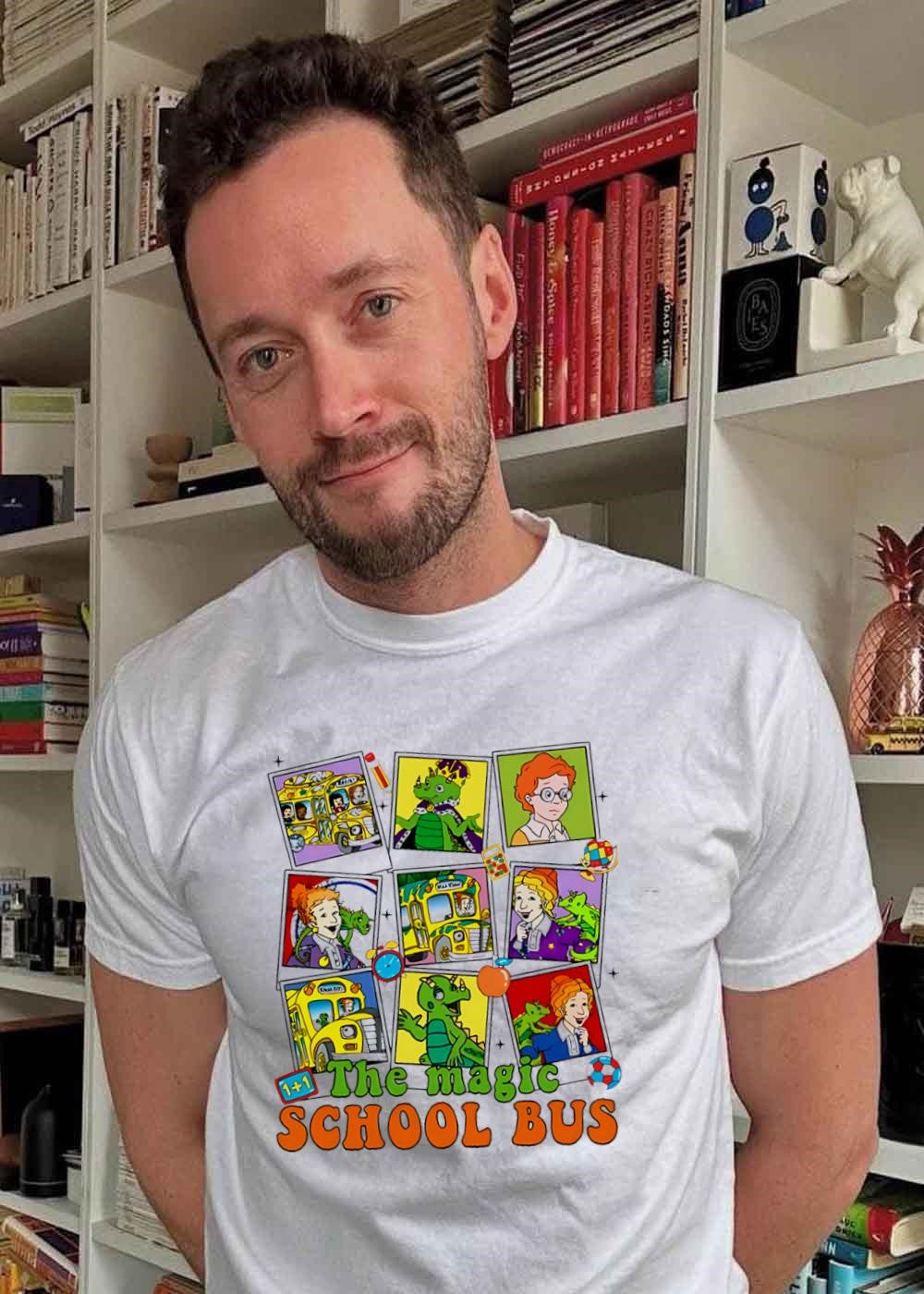 1+1 The Magic School Bus Graphic Portrait Shirt