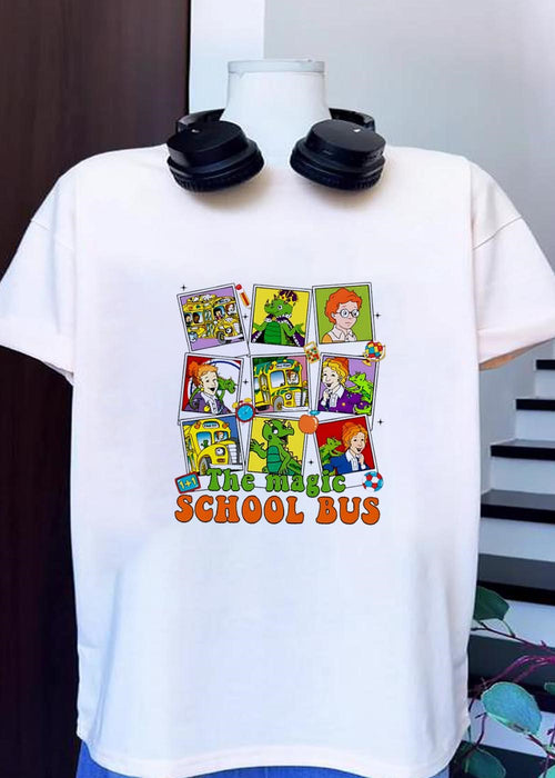 1+1 The Magic School Bus Graphic Portrait Shirt