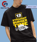 12 Straight Burger Time Milwaukee Brewers MLB shirt