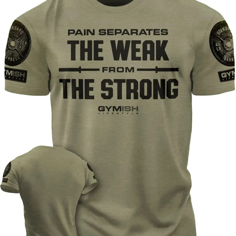 121. Weak From Strong Funny Motivational Workout Gym T-Shirt for Men Hoodie, Sweatshirt | HypeDripTees.com