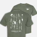 Fishing Father's Day Gifts Christian Men's Graphic T-Shirt
