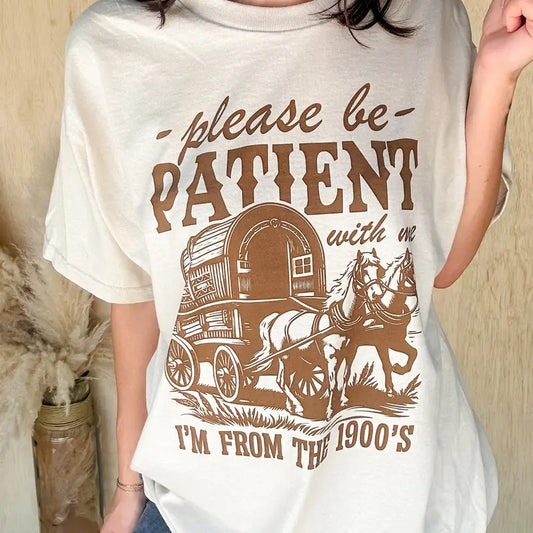 1900's Graphic Top