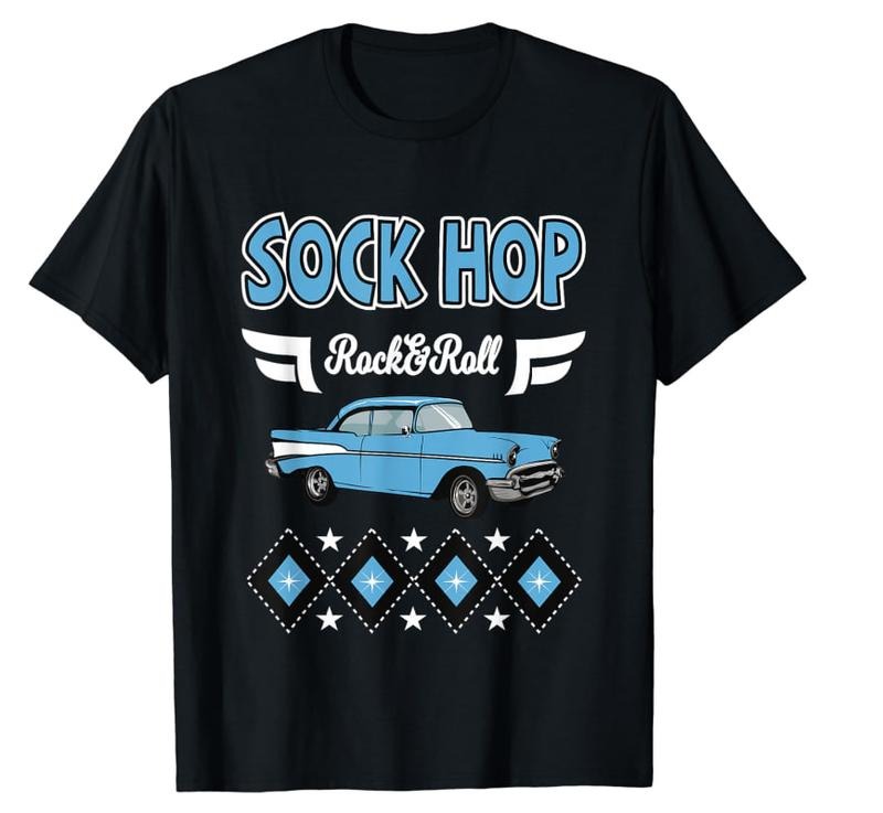 1950s Sock Hop Clothes Vintage 50s Party Rockabilly Doo Wop T-Shirt Menswear Top Hoodie, Sweatshirt | HypeDripTees.com
