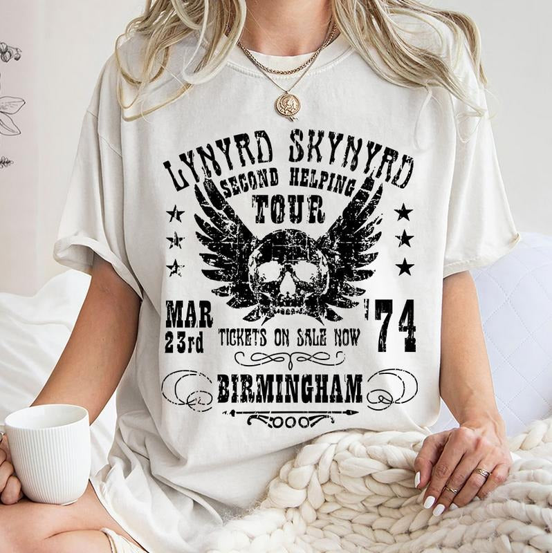 1974 Lynyrrdd Skynyrrdd Shirt Sweatshirt Hoodie, Lynyrrdd Skynyrrdd Free Bird 1974 Shirt, Free Bird Tee Eagle Shirt, Rock...