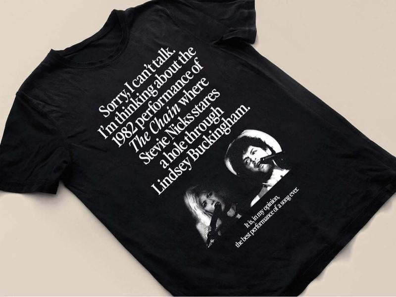 1982 The Chain Lindsey Stevie Nicks Shirt, The Chain Performance Shirt Hoodie, Sweatshirt | HypeDripTees.com