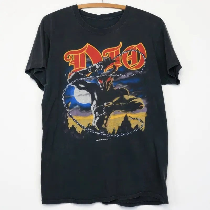 1984 DIO Last in Line World Tour T-Shirt Collection - Available in All Sizes ! Hoodie, Sweatshirt | HypeDripTees.com